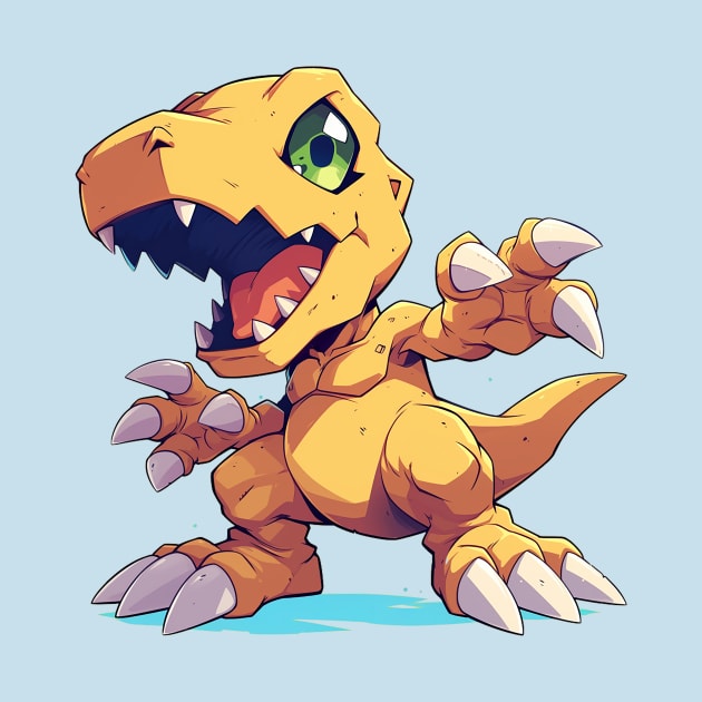 agumon by Stephanie Francoeur Art