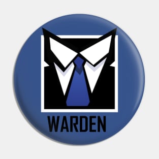 Rainbow Six Siege Warden Pin