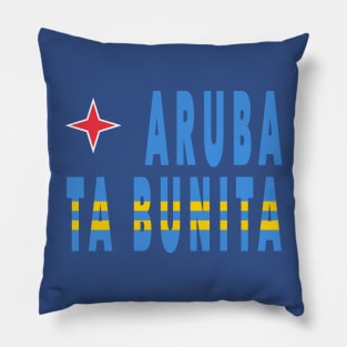 Aruba ta Bunita - Aruba is Beautiful Pillow