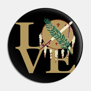 LOVE Oklahoma Pin