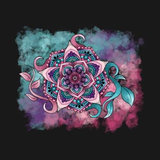 Watercolor Mandala T-Shirt