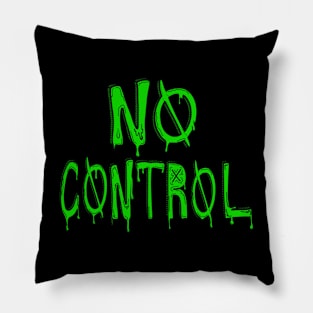 Green Drip Logo Pillow