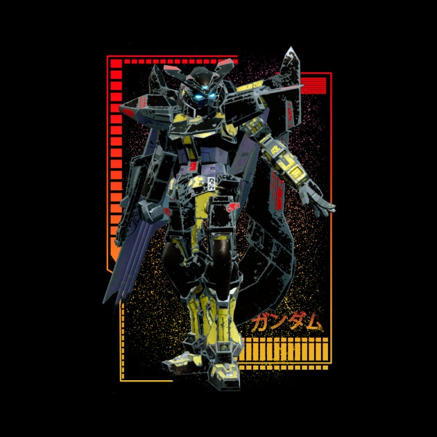 Gundam Astray Gold Frame by gblackid