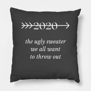 2020 The Ugly Sweater Pillow