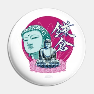 Kamakura Buddha Pin