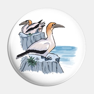 Gannets Pin