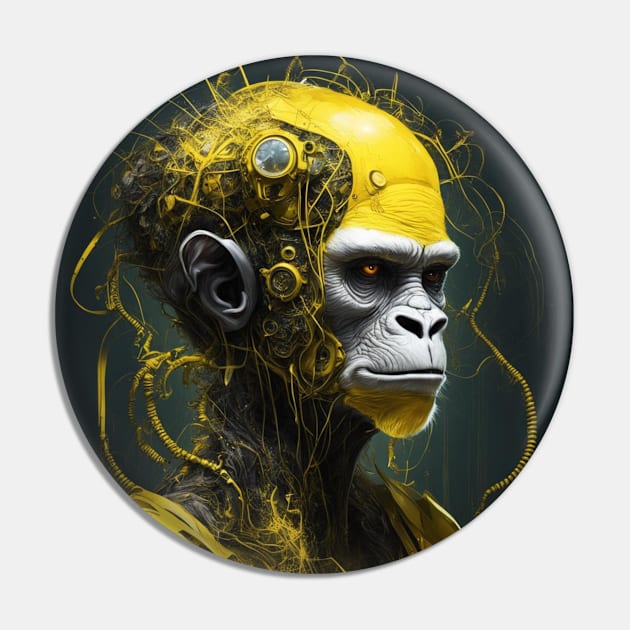 CYBER MONKEY III Pin by Dunkellkellera