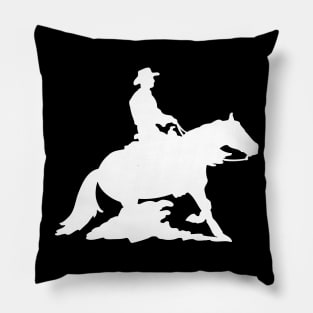 Cowboy Silhouette Pillow