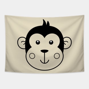 Monkey for Boys Girls and Adults - Monkey Head Tapestry