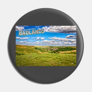 North Dakota Badlands Pin