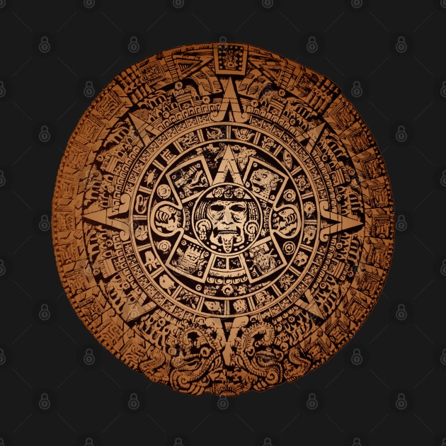 Mayan Stone Calendar by Heartsake