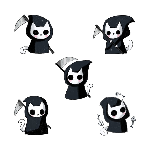 Grim reaper cats pack by Mayarart