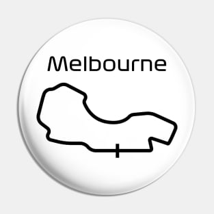 F1 melbourne track design Pin