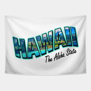 Hawaii The Aloha State Tapestry