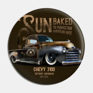 Chevy Sun Baked Truck Pin