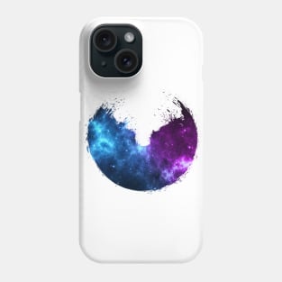 Semicircle with a galaxy Phone Case