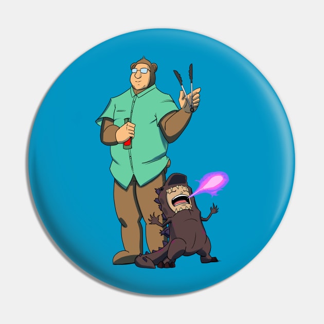 Papa Bear Pin by Penguinthulu