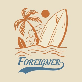 Vintage summer foreigner T-Shirt