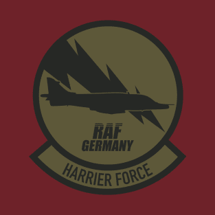 RAF Germany Harrier Force (Small logo) T-Shirt