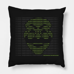 Hack the World Pillow