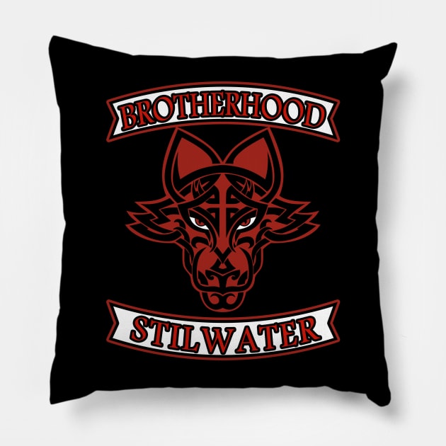 The Brotherhood of Stilwater Pillow by Lil's Shop