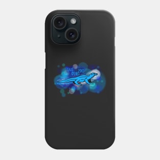 Day 15- Watercolour Komodo Dragon Phone Case