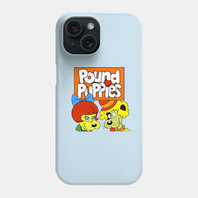 Pound Puppies 80s cartoon classic cute Phone Case by RainbowRetro