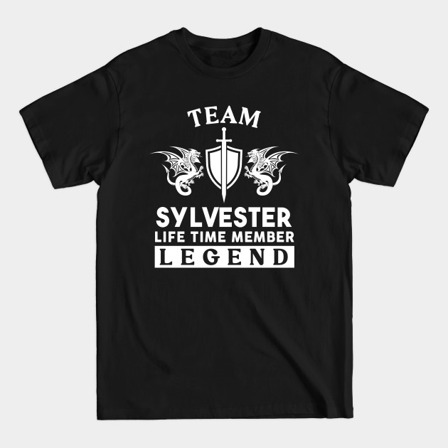Sylvester Name T Shirt - Sylvester Life Time Member Legend Gift Item Tee - Sylvester - T-Shirt