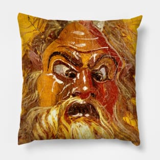 Satyr Mask Pillow