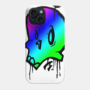 rainbow skull Phone Case