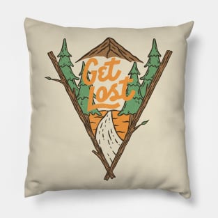 Let's Get Lost Pillow