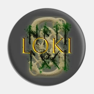 Hail Loki Pin