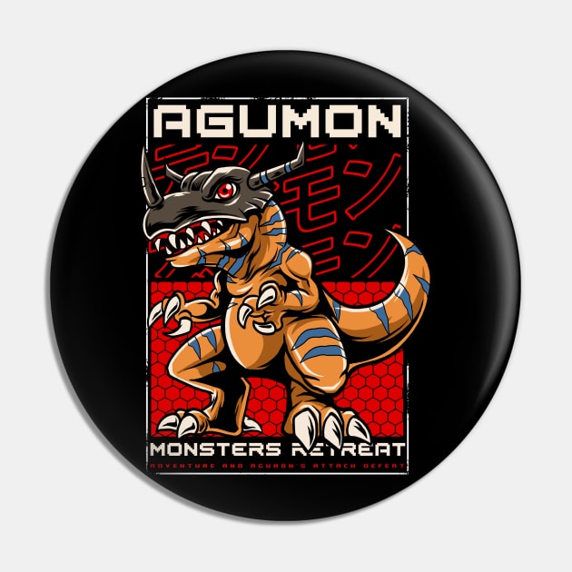 Agumon Fan Art Pin by Harrisaputra