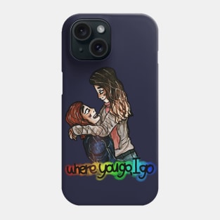 Where you go, I go (Wayhaught) Phone Case