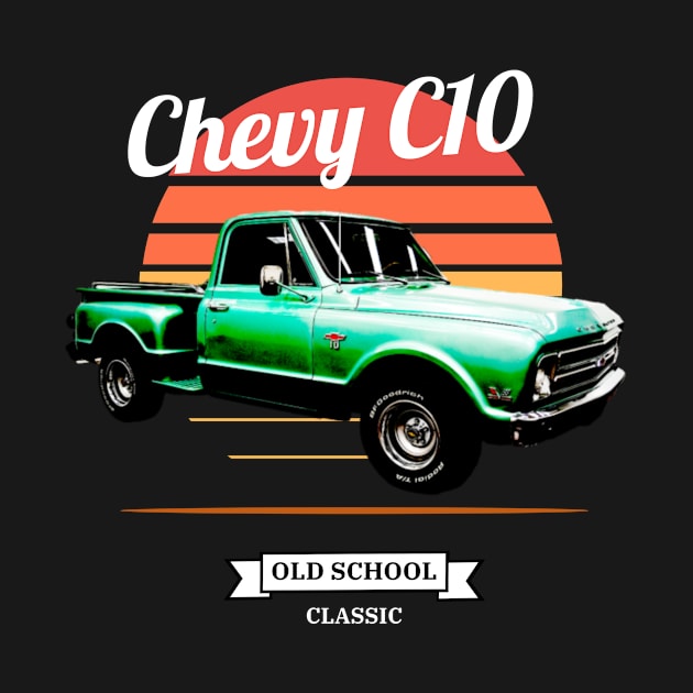 C10 CHEVY PICKUP T-SHIRT by Cult Classics