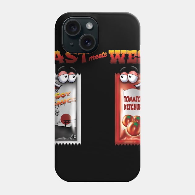 East meets West Phone Case by Pigeon585