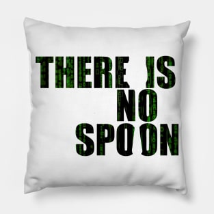 There is No Spoon Pillow