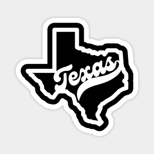 Texas State Map Magnet