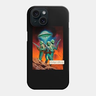 Vintage Aliens Phone Case