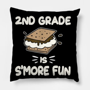 2nd Grade is Smore Fun Back to School Teacher Kids Gift Pillow