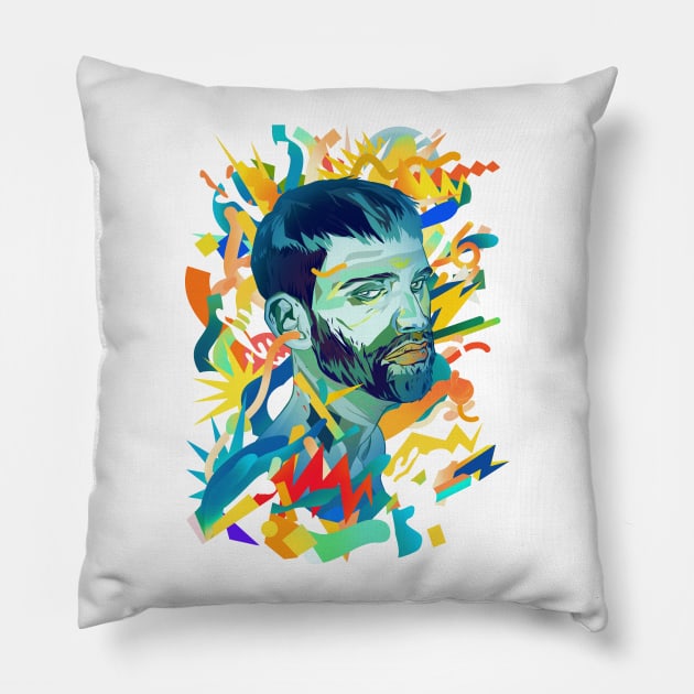 Mercury Rising Pillow by ImmortalPink