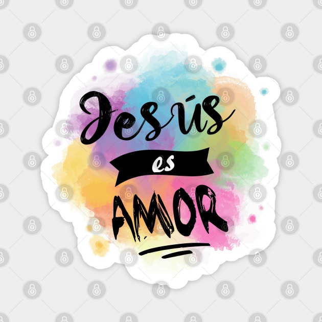 Jesús es amor Magnet by YAZERU