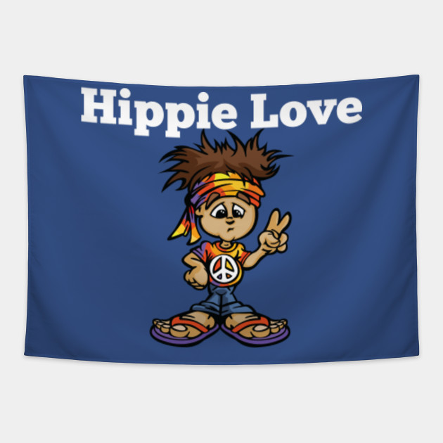Hippie Love Gifts Hippie Love Tapestry Teepublic