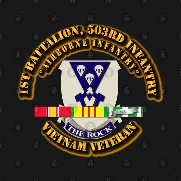 1st Battalion, 503rd Infantry (Airborne Infantry) with SVC Ribbon by twix123844