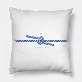 Nautical Fisherman's Knot by Nuucs Pillow