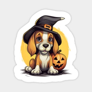 Halloween Beagle Dog #2 Magnet