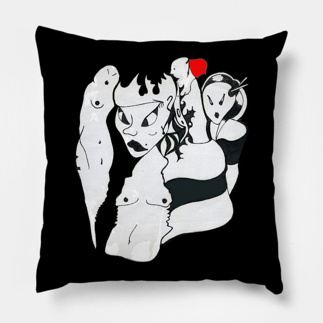 SAMURAI Pillow by TBombs