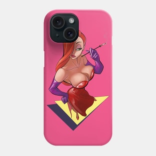 ...just drawn that way! Phone Case