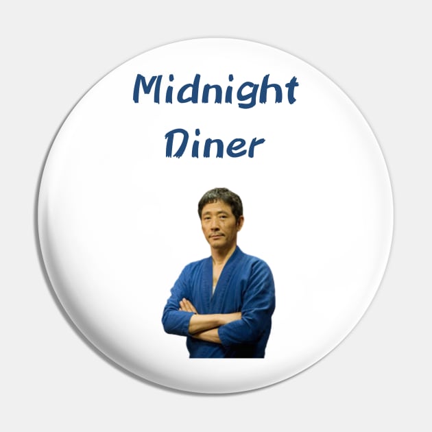 Midnight Diner T-Shirt Pin by TexasRancher