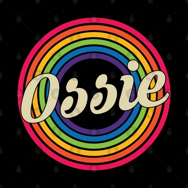 Ossie - Retro Rainbow Style by MaydenArt